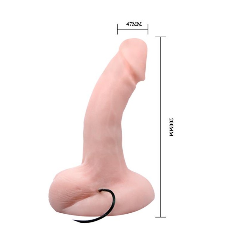 Realistyczne silikonowe dildo z wibracjami penis